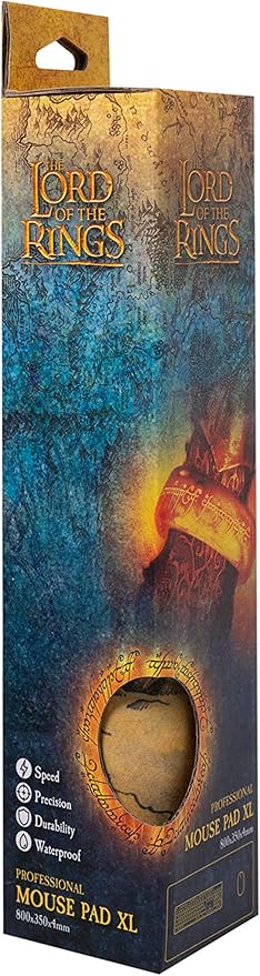 The Lord of The Rings Mouse Mat | MTG Playmat | 31.5" x 13.78" | Non-Slip Rubber Base Mouse Pad, Gaming Mouse Pad, Keyboard Mouse Mat | Lord of The Rings Gifts