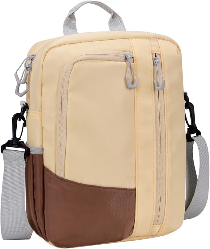 Tablet Sleeve Bag, Goose Yellow, 9-11 Inch | Padded Travel Case, Shoulder Strap, iPad Pro 11-in M4, iPad Air 11-in M2, Galaxy Tab S9/S8, iPad 10.9 10th Gen