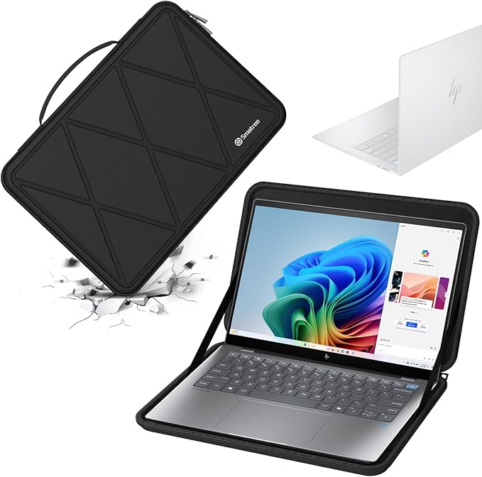 Smatree Hard EVA Protective Sleeve for 14 inch HP OmniBook X Flip 2-in-1 Laptop Next Gen AI 14, for 13 inch HP Pro x360 435 G10 Notebook PC, for 14inch EliteBook 1040 G11 Case (X8043)