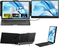 Laptop Screen Extender - 14 inch 1080P FHD Dual Monitor for 13"-17" Laptops Travel Work Portable Extended Monitor Compatible with Windows Mac