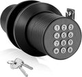 FITNATE Door Knob with Keypad,Digital Door Lock for Keyless Entry,Electronic Door Lock with Spare Keys,Auto Lock, Anti-Slip Handle, Easy to Install for Bedroom,Home and Office