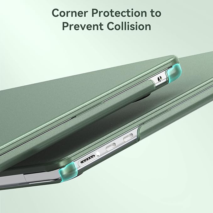 BlueSwan for MacBook Air 13 inch Case, M5 M4 M3 M2 2026-2022 A3449 A3240 A3113 A2681, 100% Match Official Color, Scratch Resistant, Easy to Snap on, Air 13.6 Hard Shell Protective Laptop Cover