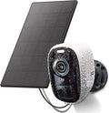 DCT Solar Camera Outdoor Magnetic: Wireless WiFi 4MP Security Camera Battery Powered PIR/AI Motion Detection Two-Way Talk Spotlight Siren Alarm IP66 Waterproof Cloud/SD Storage