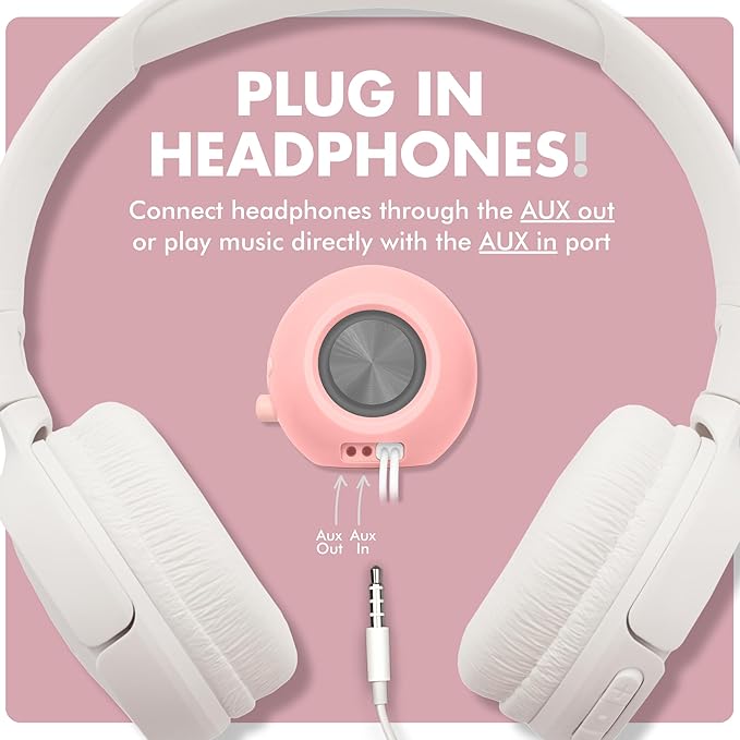 X9 Performance Pink Computer Speakers for Desktop PC with RGB Lighting, Bluetooth, USB, and AUX - Triple Mode Connection, Dual 2.25" Drivers for Work and Play, Bluetooth Desktop Speakers for PC - Pink