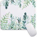 Square Mouse Pad Green Grass, Personalized Premium-Textured Custom Mouse Mat Design, Washable Mousepad Cloth, Non-Slip Rubber Base Computer Mouse Pads for Wireless Mouse