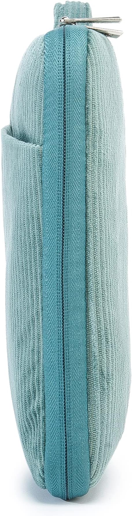 Kinmac 360° Protective Laptop Sleeve Case Bag Cover with Handle for MacBook Air 15 inch, and 15 inch-15.6 inch HP,Lenovo,Dell,ASUS,Acer Notebook Computer (Green Corduroy)