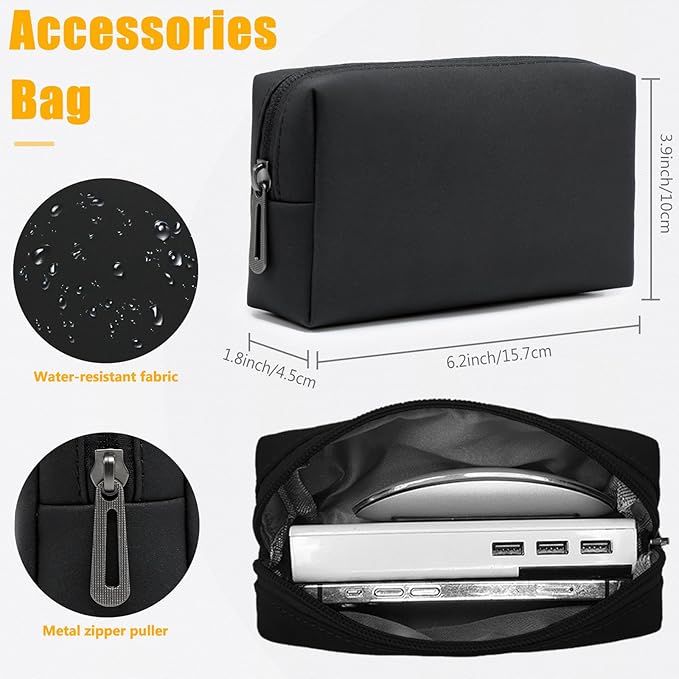 HYZUO 13 Inch Laptop Case Sleeve with Stand for 2026-2018 MacBook Air 13 M5 M4 M3 M2 M1, 2026 13" MacBook Neo, 2026-2016 MacBook Pro 13 M2 M1, iPad Pro/Air 13, Surface Pro 12-3, XPS 13, Black