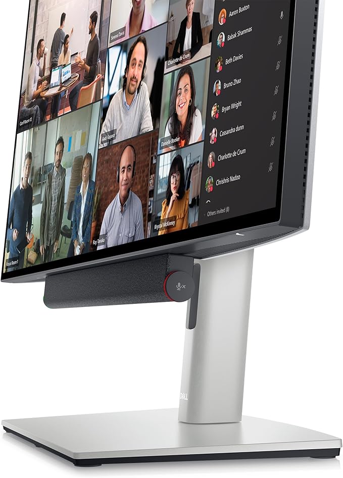 Dell Slim Conferencing Soundbar for Monitor – SB522A - Magnetic, Mute Microphone, Call Answer/end, Zoom Certification, Microsoft Teams Certified