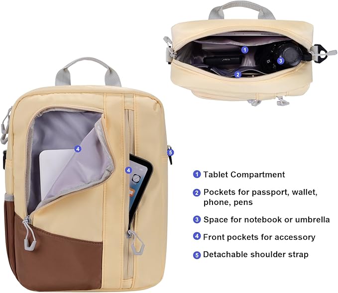 Tablet Sleeve Bag, Goose Yellow, 9-11 Inch | Padded Travel Case, Shoulder Strap, iPad Pro 11-in M4, iPad Air 11-in M2, Galaxy Tab S9/S8, iPad 10.9 10th Gen