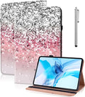 Case for iPad 6th / 5th Generation (2018 2017 Model, 9.7 Inch), iPad Air 2 (9.7 Inch) with Pen Holder & Card Slots, Premium PU Leather Flip Folio Kickstand Case - Gradation