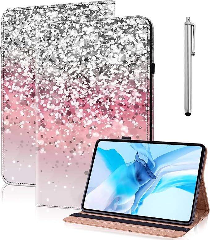 Case for iPad mini 7 2024 (A17 Pro) / Mini 6 2021, Mini 7th/6th Generation Case 8.3 inch, Multi-Angle Viewing Premium PU Leather Cover with Card Slot - Gradation