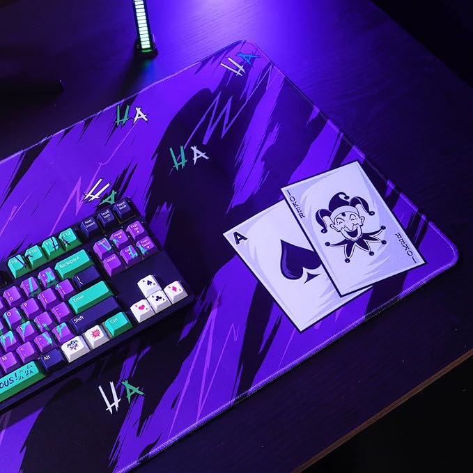 Joker Graffiti Custom Keycap Set | Cherry Profile | PBT Dye-Sub | 135 Keys | Mechanical Gaming Keyboards | PC Accessories