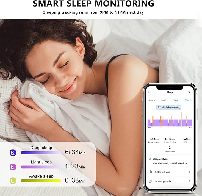 Smart Health Ring for Women Men Fitness Tracke IP68 Waterproof Fitness Ring with Heart Rate/Blood Pressure/Blood Oxygen/Sleep Tracker/Step/Calories for iOS and Android,No Subscription Fee,Silver 14