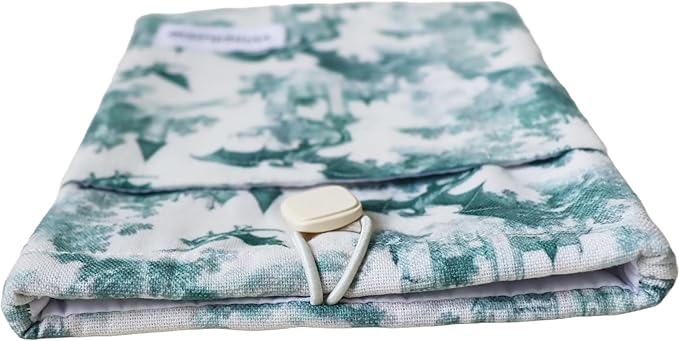 Padded eReader Sleeve Tablet Bag Pouch for Paperwhite, Colorsoft,Signature Edition, Voyage,Scribe/Kobo eReader,Dragon Book Protector for Paperbacks and Small Hardcovers (White, Medium)