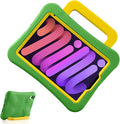 Kids Case for iPad mini 7 (A17 Pro) 2024 /iPad Mini6 2021, Light Weight Heavy Duty/Shockproof/Drop Proof with Handle/Kickstand, Child Friendly Cover for iPad mini 7th/6th Gen 8.3inch (Green)