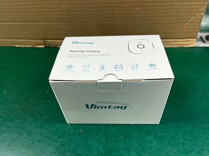 VIMTAG 5G/2.4G 4MP Cameras for Home Security-Outdoor/Indoor Camera for Dog/Cat/Pet/Nanny/Baby, Wired, Color Night Vision, Free AI Detection, 2-Way Audio, 24/7 SD Recording,Support Alexa Cloud SD Card