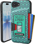 Smartish® iPhone 17e/16e Wallet Case - Wallet Slayer Vol. 1 [Slim + Protective] Credit Card Holder - Drop Tested Hidden Credit Card Slot Cover for Apple iPhone 17e/16e - Custom Prints