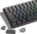 XVX PBT Keycaps - Side Printed Keycaps 60 65 75 100 Percent, Double Shot Shine Through Custom Key caps, Gradient Gray 136 Keys Set, OEM Profile, Minimalist Style for Cherry Gateron MX Switche Keyboard