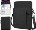 TiMOVO 13 Inch Tablet Sleeve with Shoulder Strap for iPad Air 13", iPad Pro 13"/ 12.9", Galaxy Tab S10 Plus/S10 FE+/FE Plus 12.4", Remarkable Paper Pro 11.8", Black