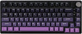 EPOMAKER HE75 Mag Wireless Gaming Keyboard with Hall Effect Switch and Changeable Knob Module, Rapid Fast Magnetic Keyboard with Adjustable Trigger, USB-C/2.4G/Bluetooth, RGB Backlit (Black Purple)