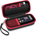 PAIYULE Case Compatible with 136G 128GB Digital Voice Recorder for Aiworth/for Sony ICD-PX370/ 470/560 for EVIDA/for Aomago Activated Recorder Fits for MP3 Player, Earbuds, USB Cable (Box Only) (Red)