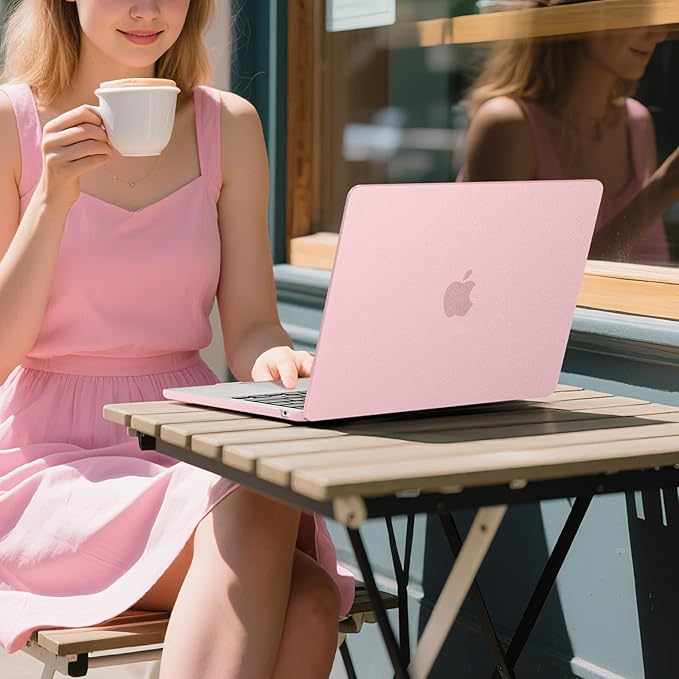 BlueSwan for MacBook Air 13 inch Case, M5 M4 M3 M2 2026-2022 A3449 A3240 A3113 A2681, Stylish Cute and Clean Looking, Scratch Resistant, Easy to Snap on, Air 13.6 Hard Shell Protective Laptop Cover