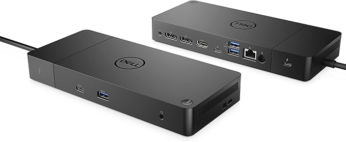 Dell WD19TB Thunderbolt Docking Station with 180W AC Power Adapter (130W Power Delivery), Black