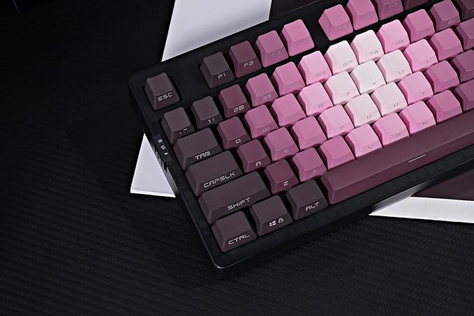 ZORNHER ZH980 Mechanical Keyboard Wireless,95% Pink Creamy Keyboard with Number Pad,Lighted Up PBT Keycaps,Gaming Keyboard with Number Pad,Creamy Sounding Linear Switches,Full Size