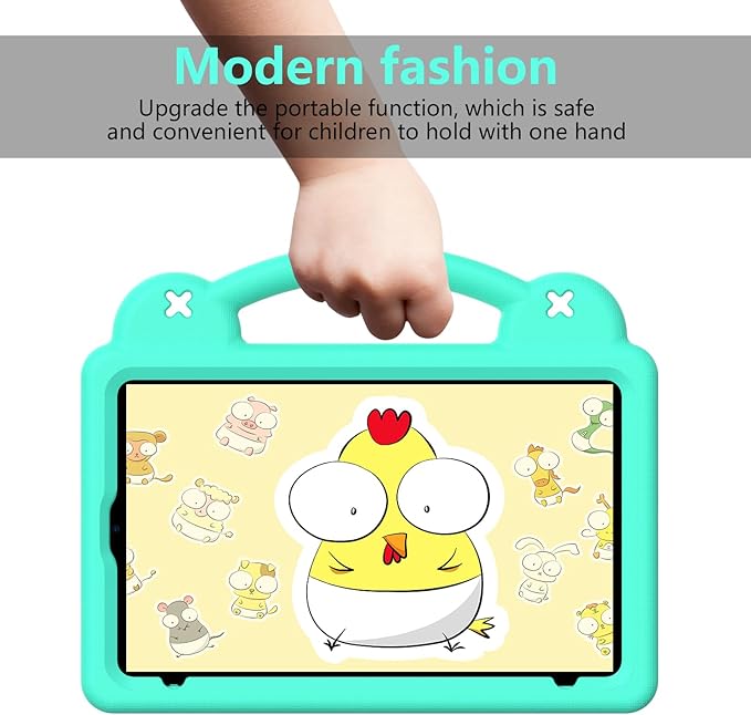 AKABEILA Compatible with Alldocube iplay 60 mini pro 2024 8.4 inch/iplay 60 mini2 2024 8.4 inch Tablet Case, Shockproof Protective Case with Shoulder Strap & Stand Handle Mint Green