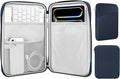 MoKo 9-11 Inch Tablet Sleeve Case, Fits New 11inch iPad Air M4/Pro M5, iPad A16 11", i-Pad 10/9/8/7th/Air 5/4th 10.9"/10.2", Tab S9/S8 11", Protective Bag Carrying Case with Pocket, Indigo