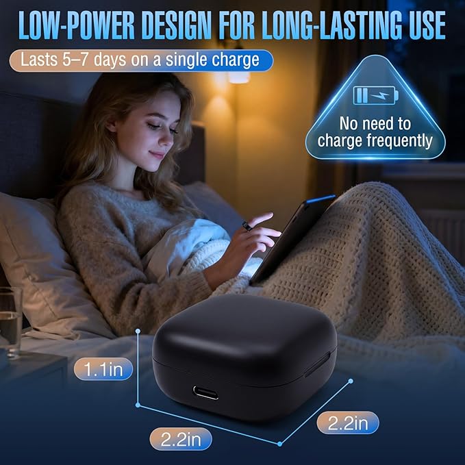 Halo Ring Smart– Compatible with iOS and Android Systems, No Subscription Required, Long Battery Life, Equipped with Sensor Technology, Supports Fitness, Blood Oxygen, and Sleep Monitoring