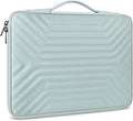 DOMISO 17.3 Inch Laptop Sleeve Case, Shockproof Waterproof Soft EVA Protective Bag with Handle, Lightweight Carrying Case for 17-17.3" Notebook/Dell/Lenovo/HP/MSI/ASUS, Mint Green