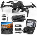 Mini Drone with Camera, 4K HD FPV Drone for Beginners,Brushless Motor, Altitude Hold, Gesture Selfie, One key Return/Emergency Stop,3D Flips, Waypoint Fly, 2 Batteries,Foldable RC Quadcopter.