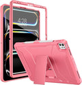 Soke Case for iPad Pro 13 Inch M5/M4 & iPad Air 13 Inch M4/M3/M2(2026/2025/2024), iPad Pro 12.9(2022 2021 2020,6th/5th/4th Gen), Rugged Shockproof Protective Cover - Watermelon