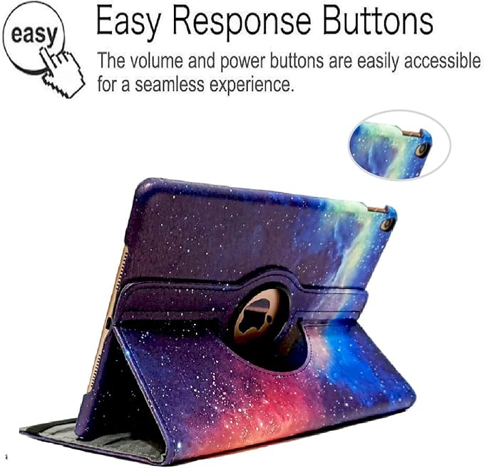 Case for iPad Air (3rd Gen) 10.5" 2019 / iPad Pro 10.5" 2017 Case,360 Degree Rotating Stand Protective Cover, Auto Sleep/Wake