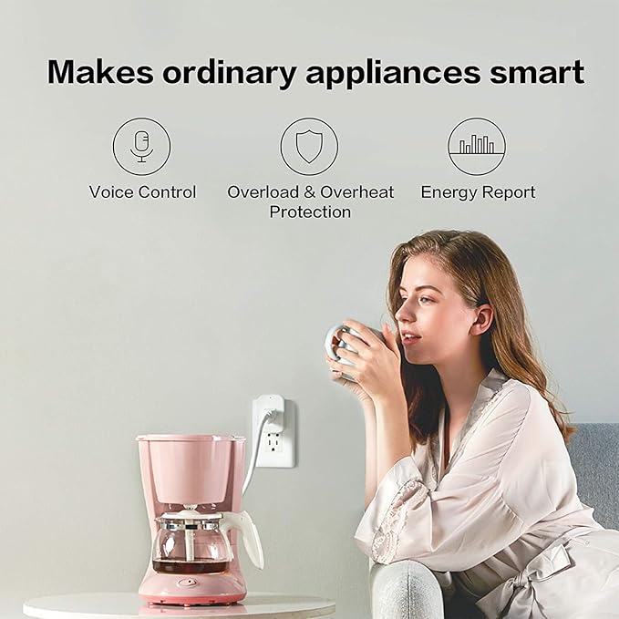Aqara Zigbee Temperature and Humidity Sensor Witch Smart Plug,Wireless Thermometer Hygrometer for Home Automation, Remote Monitoring, Requires Aqara Hub (not 3rd-Party), Compatible with Apple HomeKit