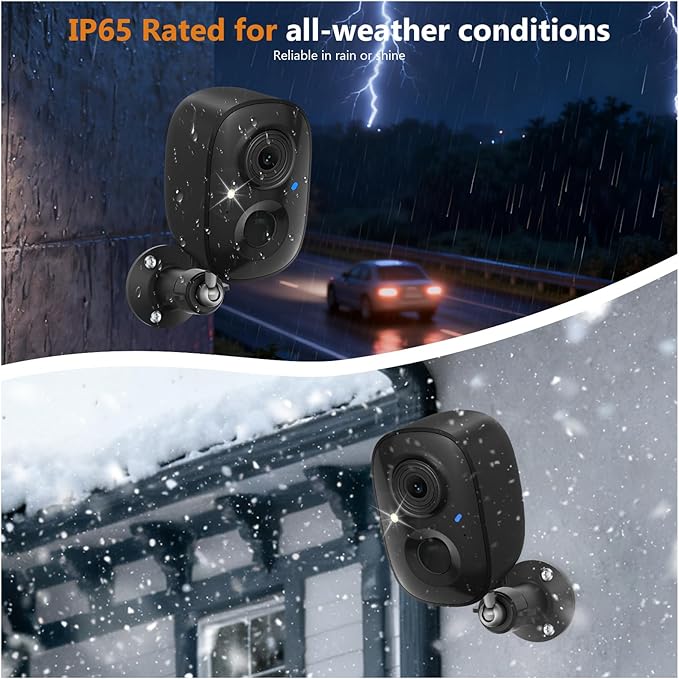 2K FHD Security Camera Wireless OutdoorCamera for Home Security, Instant Alert, AI Human Detection, Color Night Vision,2-Way Talk,SD/Cloud Storage,Solar/Battery Powered,Spotlight,Siren Alarm,2.4G WIFI