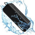 Magnavox MMA3929 Waterproof Portable Bluetooth Speaker with 360° Sound in Black