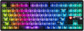 MechLands Aula F87 PRO V2 Wireless Gaming Keyboard with 10000mAh Battery, 8K Polling, SOCD/MT/TGL, BT/2.4GHz/Wired, Hot Swap TKL Mechanical Keyboard with Creamy Gasket, RGB Backlit (Black Transparent)