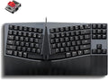 Perixx PERIBOARD-335RD Wired Ergonomic Mechanical Compact Keyboard - Low-Profile Red Linear Switches - Programmable Feature with Macro Keys - Compatible with Windows and Mac OS X - US English