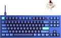 Keychron Q3 Wired Custom Mechanical Keyboard Knob Version, TKL Tenkeyless QMK/VIA Programmable Macro with Hot-swappable Gateron G Pro Brown Switch Compatible with Mac Windows Linux (Blue)
