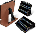 MOFT Folio Case for iPad Pro 11-inch (M4) 2024 - Silm Stand Protective Case with Detachable Pencil Holder, Multi-Angle Viewing, MOVAS Leather Cover, Auto Sleep/Wake, Sienna Brown