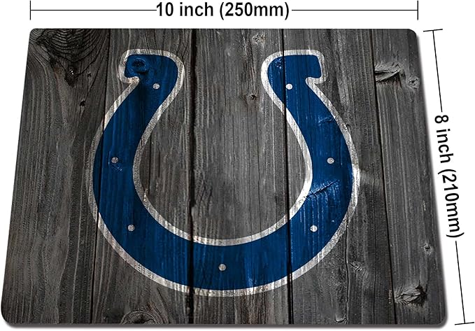 Wood Grain Design Sports Mouse Pad, Non-Slip Rubber Base Mousepad for Computers Laptop Desk, Gaming Mousepad Desk Accessories, Desk Mat Mouse Pad, Office Supplies - Mouse Pads for Desk