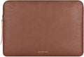 Comfyable Tablet Sleeve Compatible with iPad Air 13 inch M4 2026, iPad Pro 13" M5 with Magic Keyboard & Pencil Holder - PU Leather Bag Slim Protective Cover Case - Brown