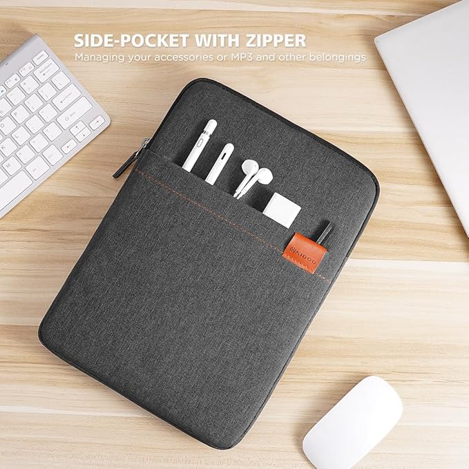 NIDOO 13 Inch Laptop Sleeve Case Protective Carrying Bag Computer Cover for 13.6" 13" MacBook Air/ 14" MacBook Pro/Surface Laptop 7/ ThinkPad X13 L13 E14 L14 T14s/ Yoga 7/ ThinkBook 14/13.4" XPS 13