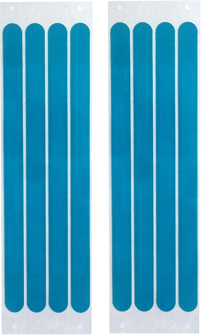 Privacy Screen Filter Adhesive Strips and Slide Mount Tabs for Computer Monitors and Laptops - Replacement Kits