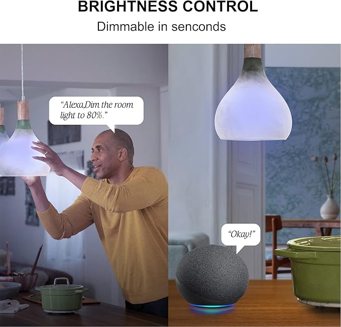 Sengled Smart Bulb, WiFi Light Bulbs, Color Changing Light Bulb, Smart Light Bulbs that Work with Google Assistant, A19 RGB Light Bulb No Hub Required, 60W Equivalent 800LM CRI>90, 1Pack
