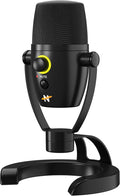 NEAT Microphones Neat Bumblebee II - Professional Cardioid Directional USB Condenser Microphone with 24 bit/96 kHz Digital Audio for Recording, Streaming, Podcasting, and Gaming - Black