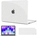 B BELK for MacBook Neo 13 inch Case 2026 (A18 Pro, Model A3404), Clear Glitter Hard Shell Case with Keyboard Cover & Screen Protector, Slim Protective Sparkly Case for MacBook Neo 13", Starry Clear