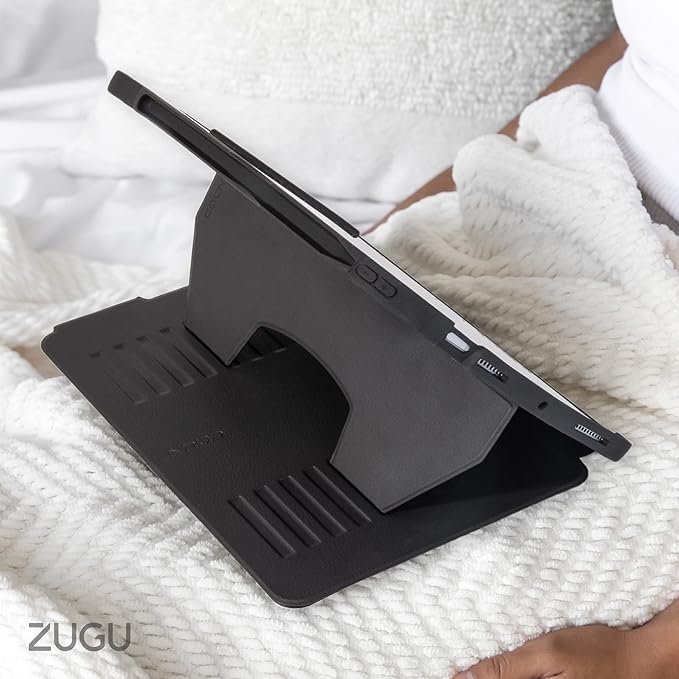 ZUGU CASE for iPad Air 11 M4 2026/M3 2025/M2 2024 iPad Air 4 & 5 10.9 Inch (2020/2022) - Protective, Ultra Thin, Magnetic Stand, Sleep/Wake Cover with Apple Pencil Charging & Storage - Scarlet Red